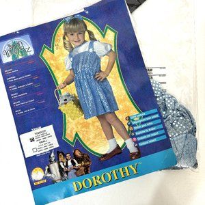 Rubies Dorothy Wizard of Oz Girls Toddler Sequin Costume NWT